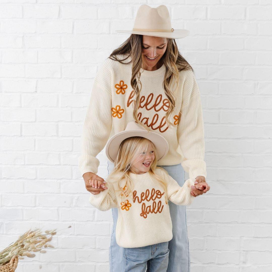 Hello Fall Knit Women's Sweater image number 3