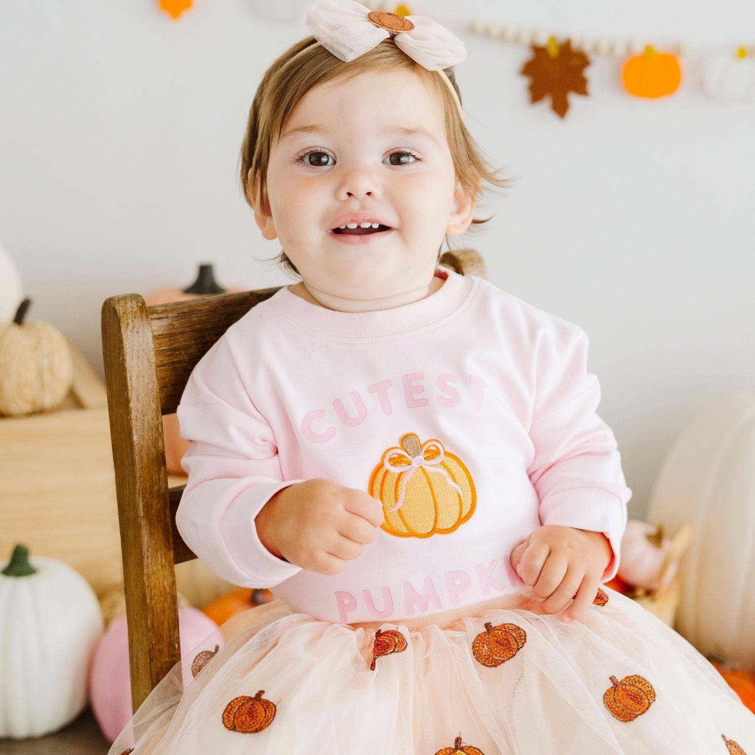 Cutest Pumpkin Patch Long Sleeve Romper image number 3