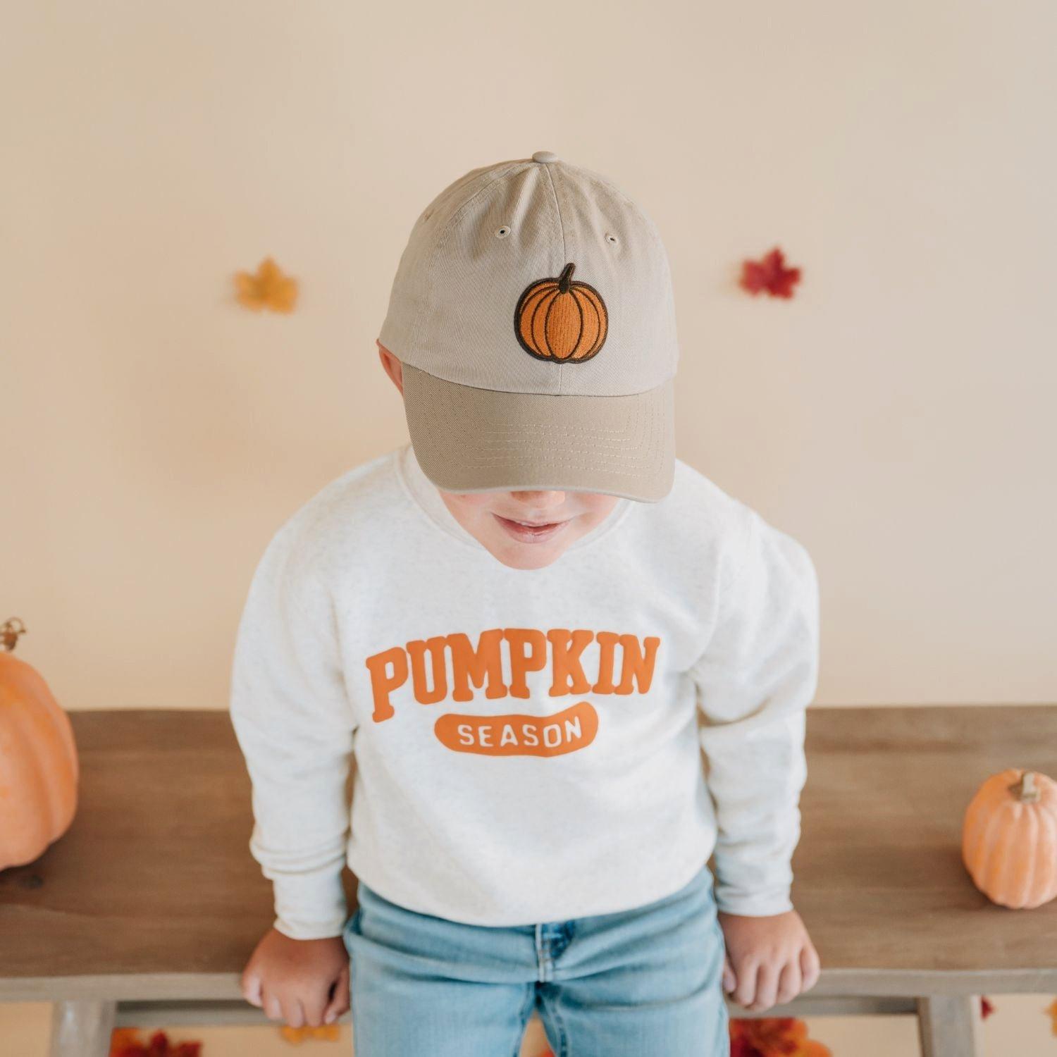 Embroidered Pumpkin Patch Baseball Hat image number 2