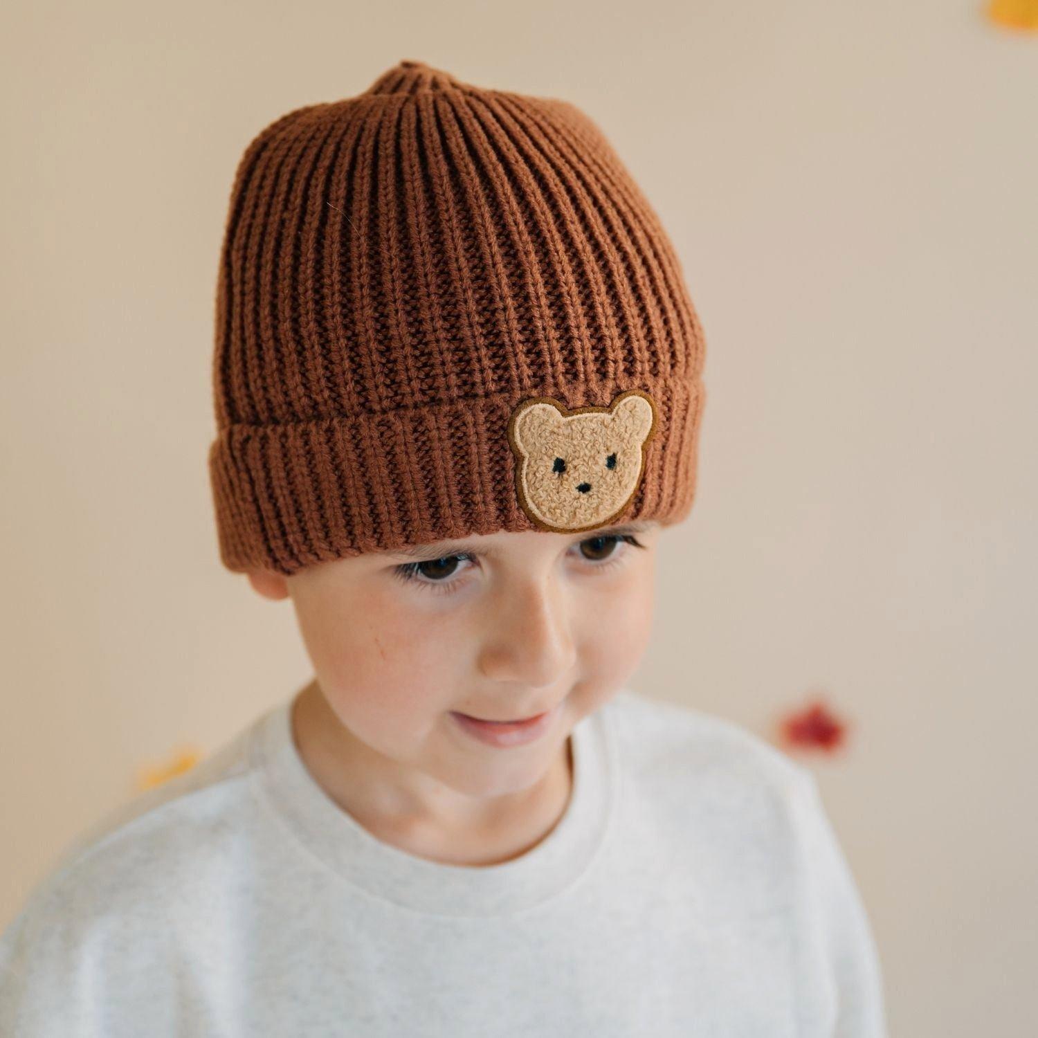 Teddy Bear Patch Beanie image number 2