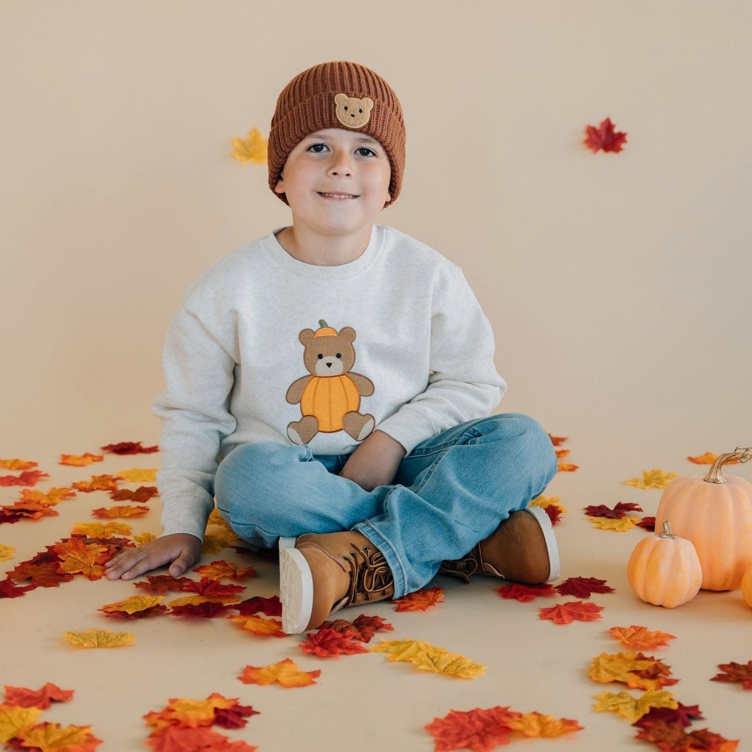 Teddy Bear Patch Beanie image number 3