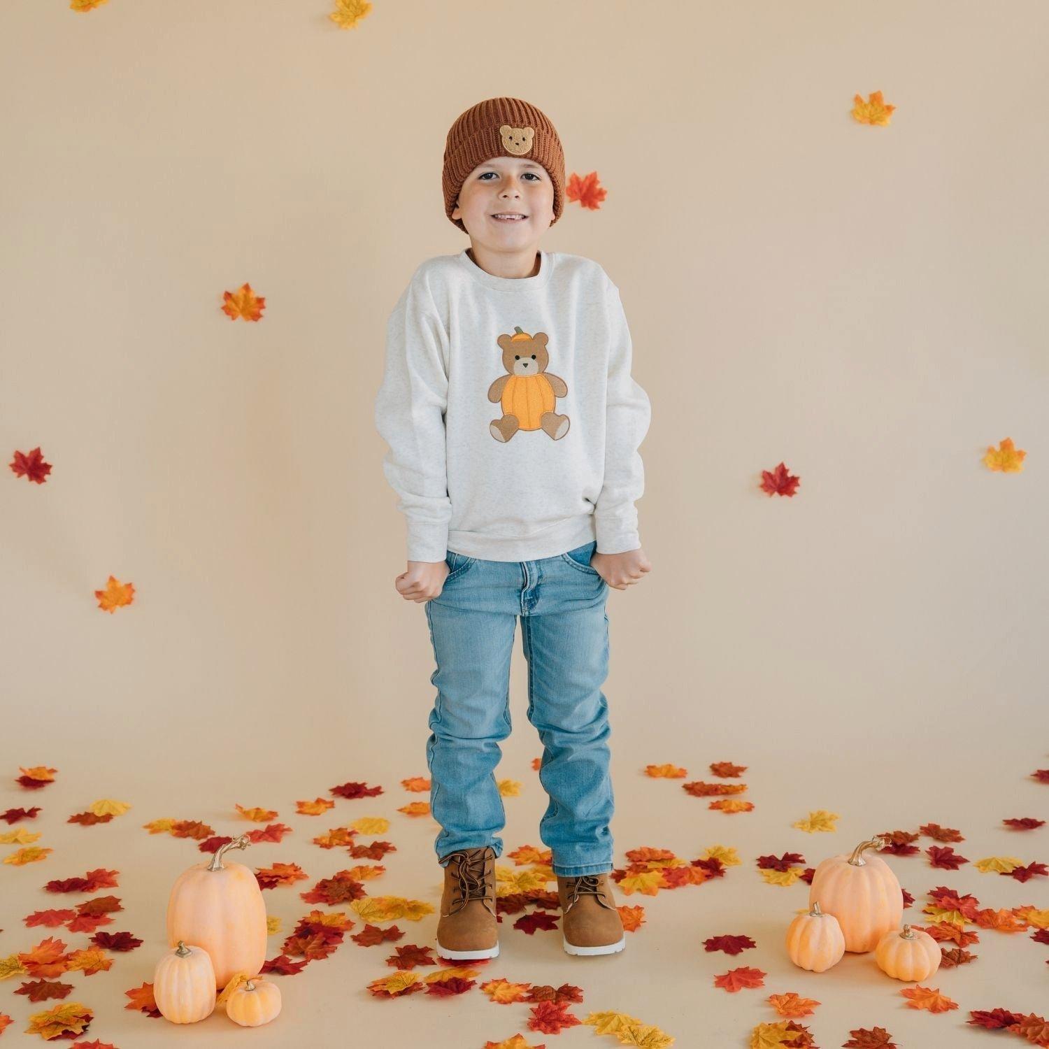 Teddy Bear Patch Beanie image number 1