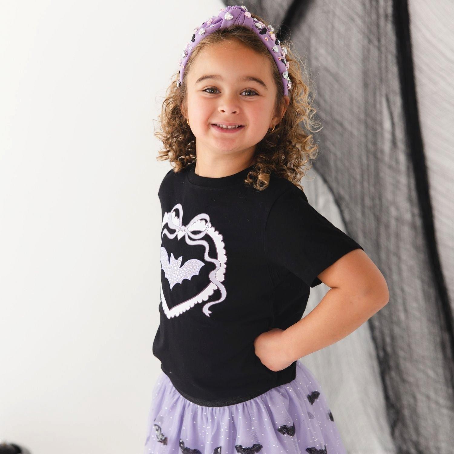 Bat Halloween Gemstone Headband image number 2