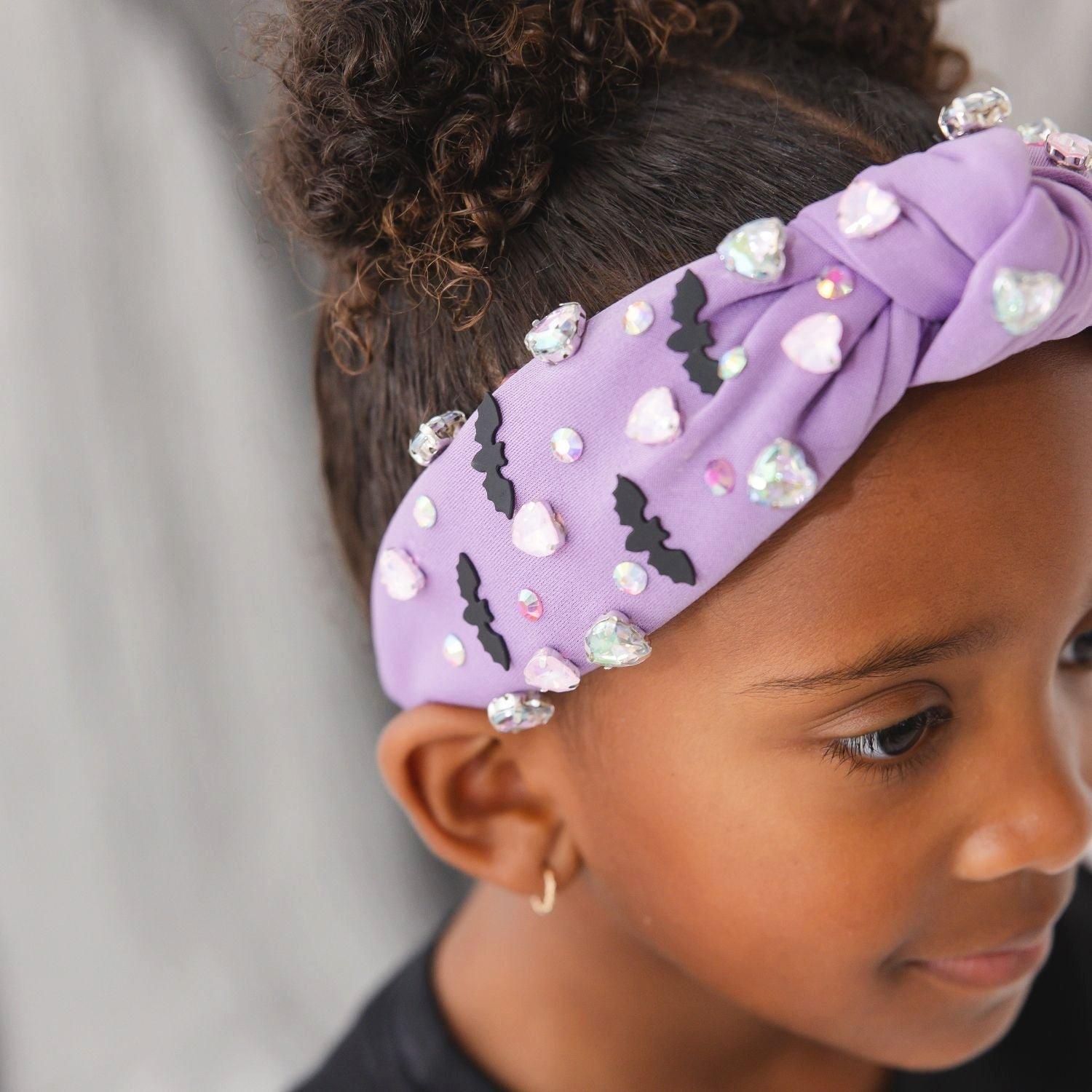 Bat Halloween Gemstone Headband image number 3