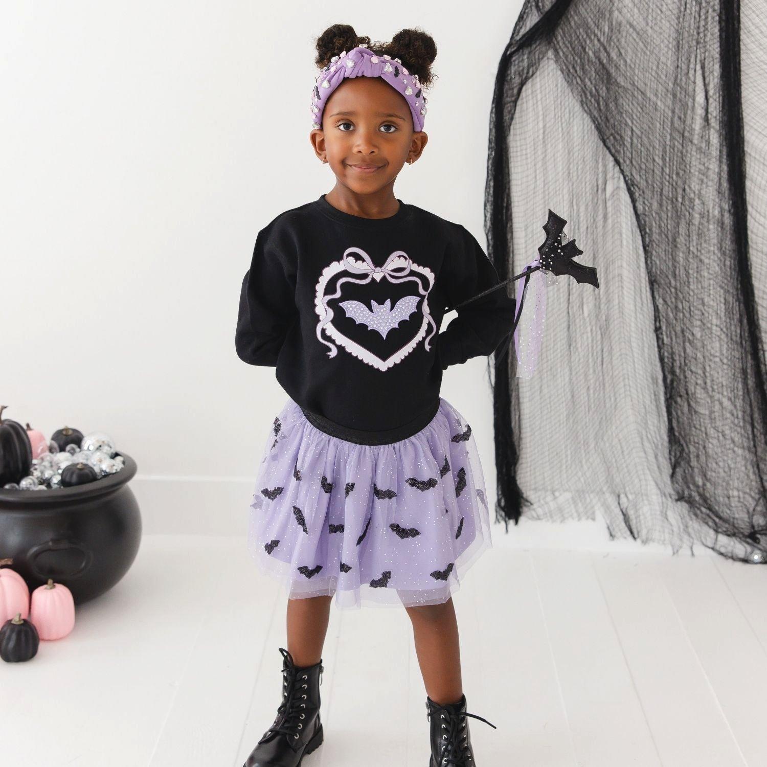 Bat Halloween Gemstone Headband image number 4