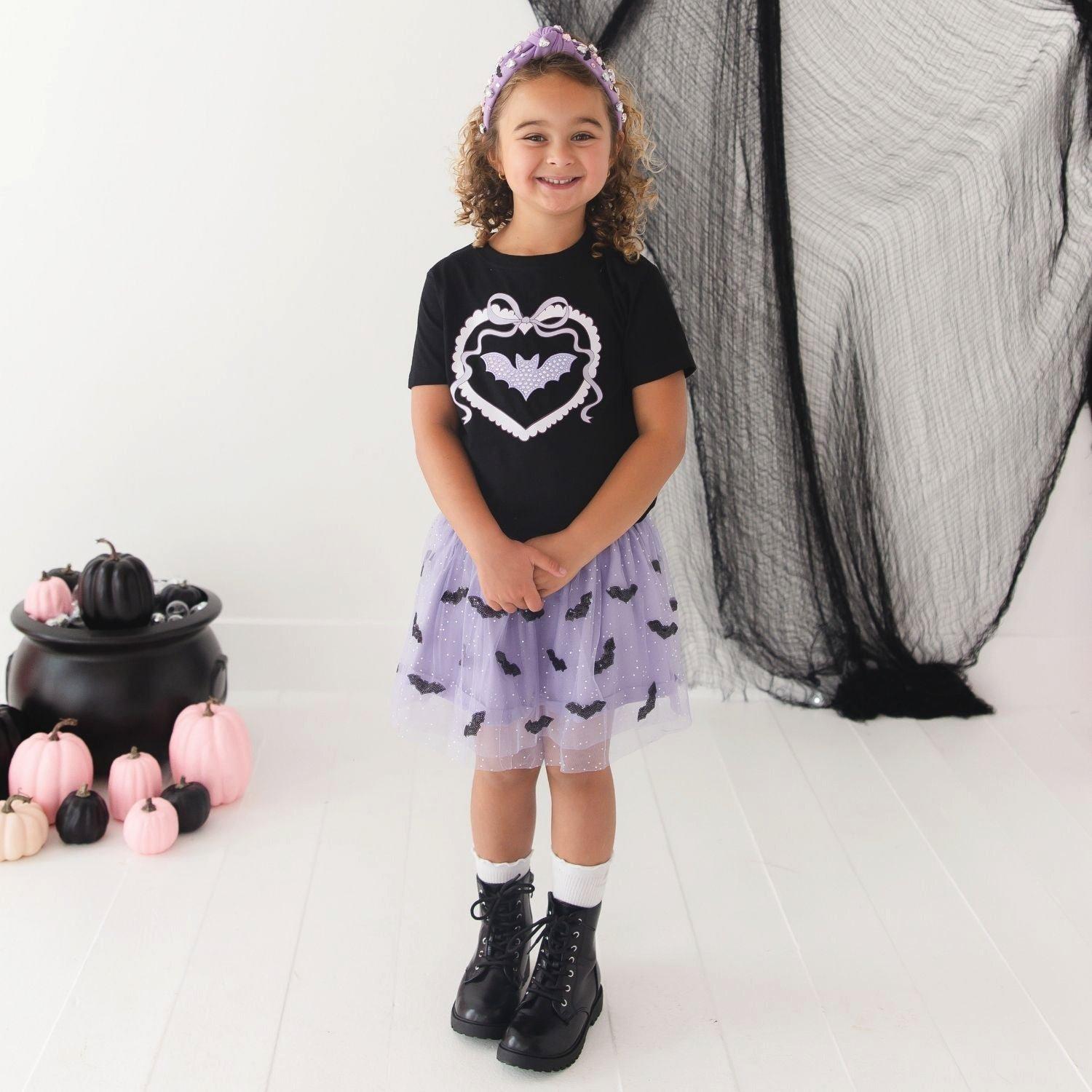 Bat Halloween Gemstone Headband image number 1