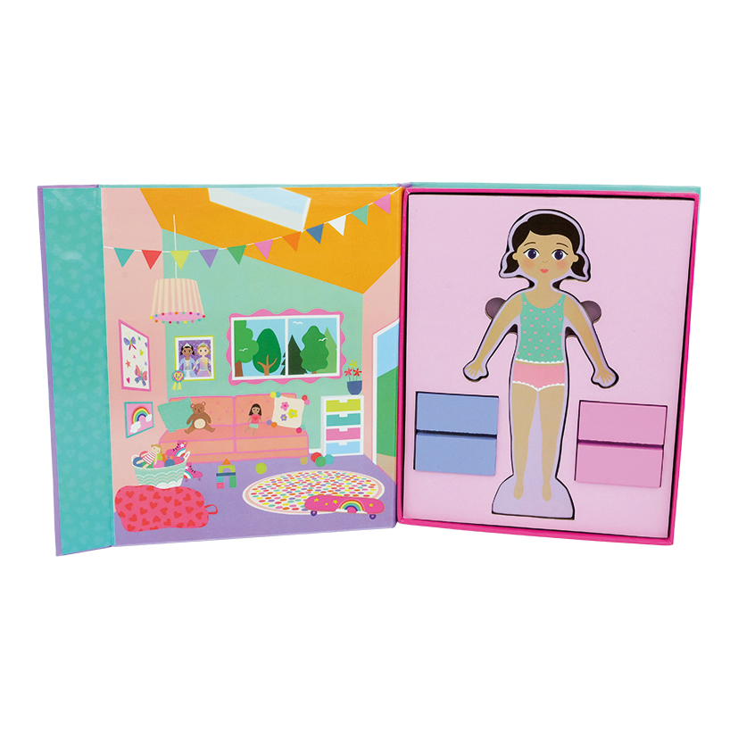 Floss & Rock Best Friends Magnetic Dress Up Doll Set image number 2