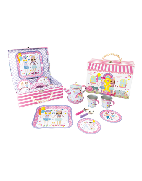Best Friends 9 Piece Musical Tea Set