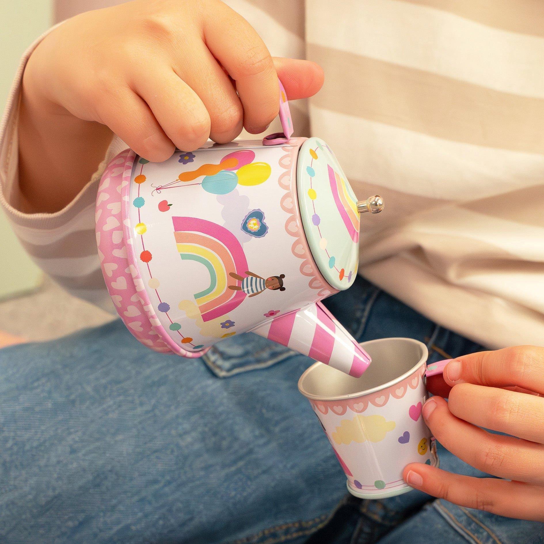 Floss & Rock Best Friends 9 Piece Musical Tea Set image number 2