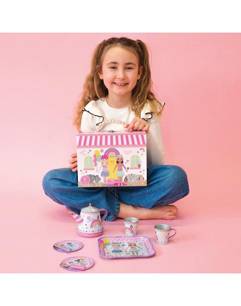 Best Friends 9 Piece Musical Tea Set