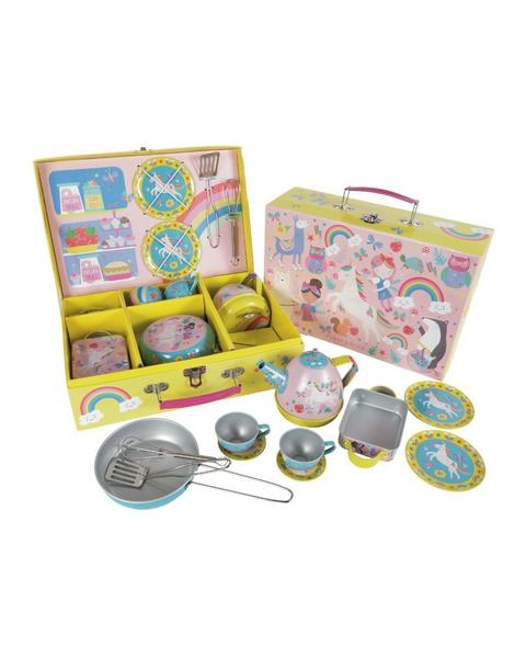 Rainbow Fairy 12 Piece Musical Kitchen Tea Set
