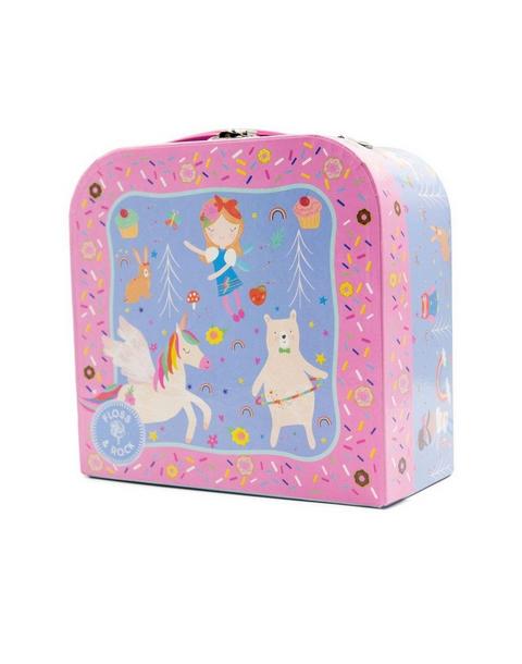 Rainbow Fairy Tin 7 Piece Tea Set