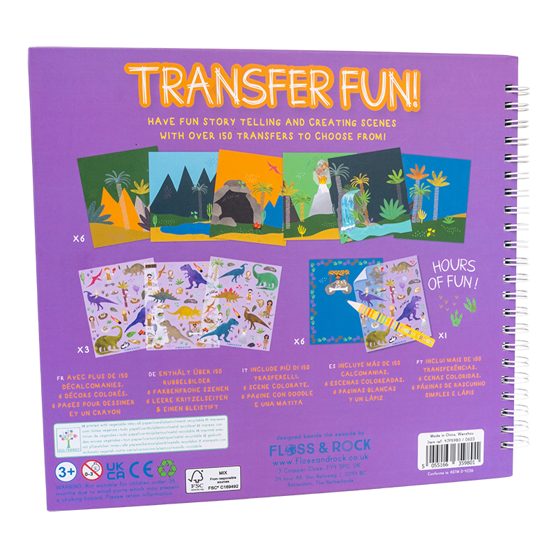 Floss & Rock Dinosaur Transfer Fun image number 3