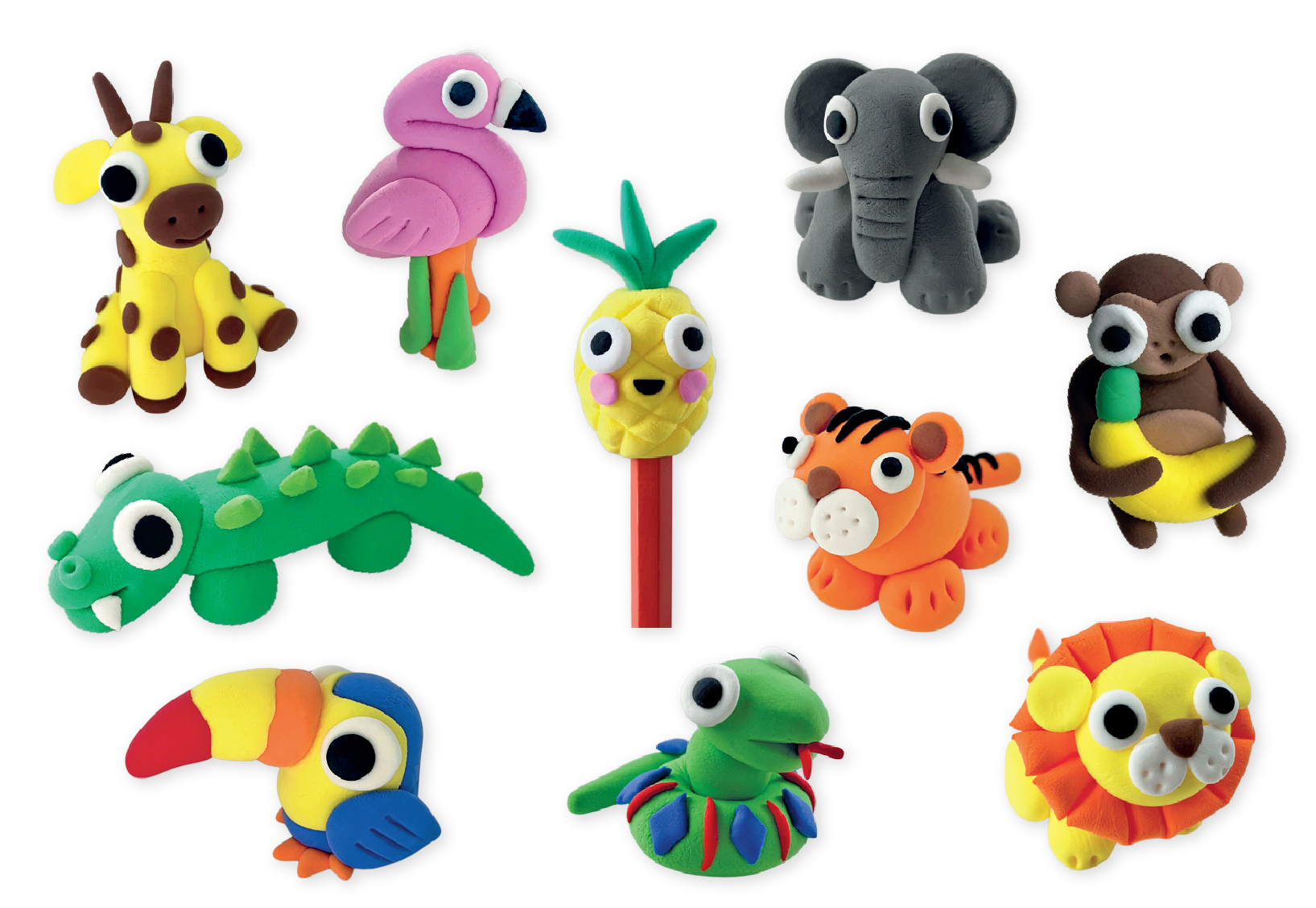 Floss & Rock Jungle Clay & Play image number 2