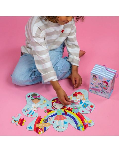 Rainbow Fairy 30 Piece Shaped Jigsaw Puzzle