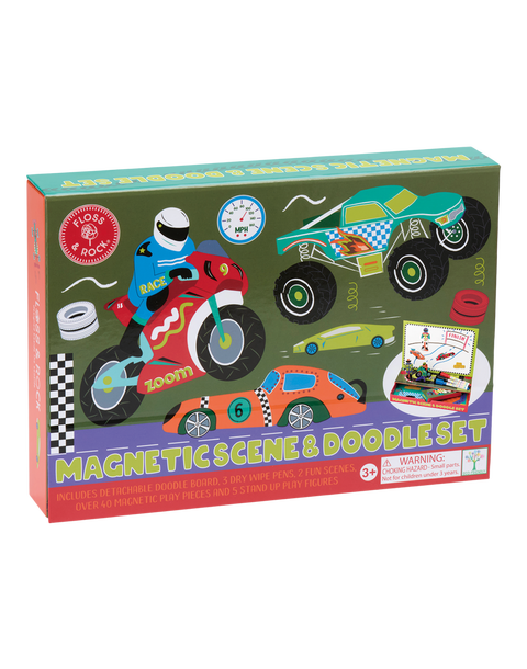 Cars Magnetic Scene & Doodle Set