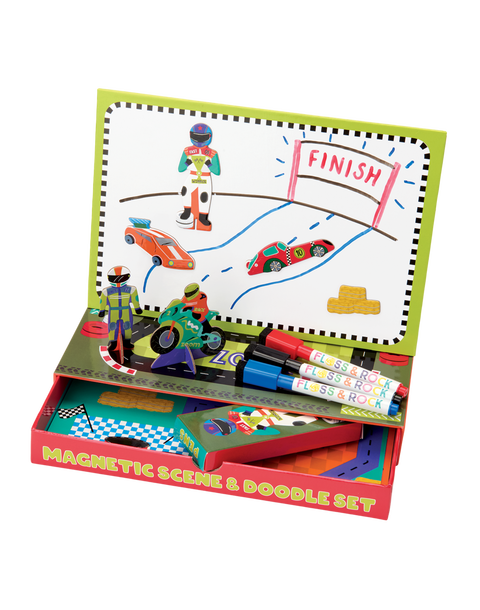 Cars Magnetic Scene & Doodle Set