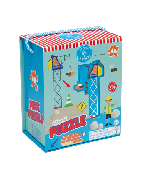 Construction 60 Piece Shaped Jigsaw Puzzle