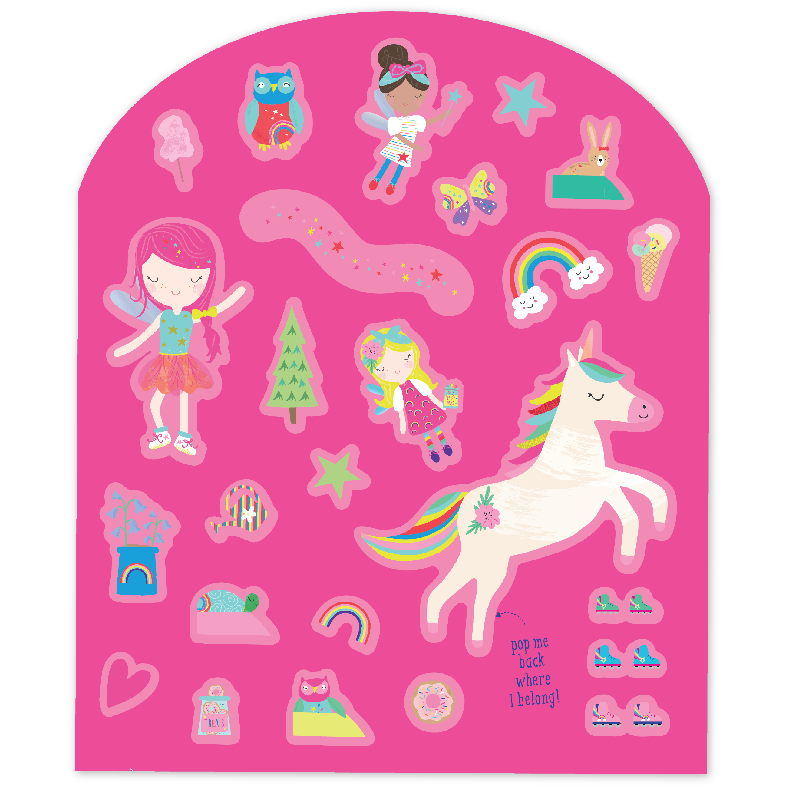 Floss & Rock Rainbow Fairy Stick & Play image number 3