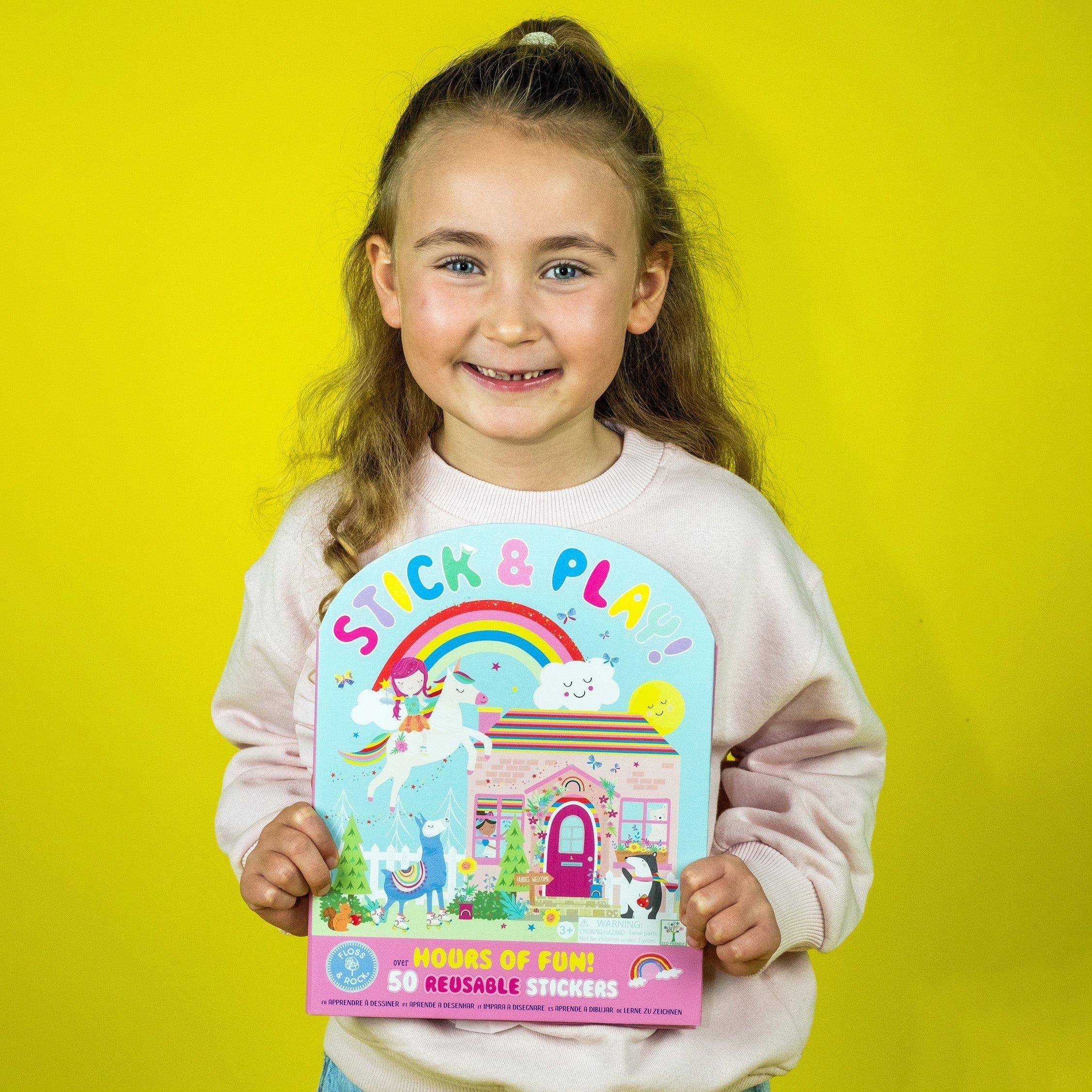 Floss & Rock Rainbow Fairy Stick & Play image number 1
