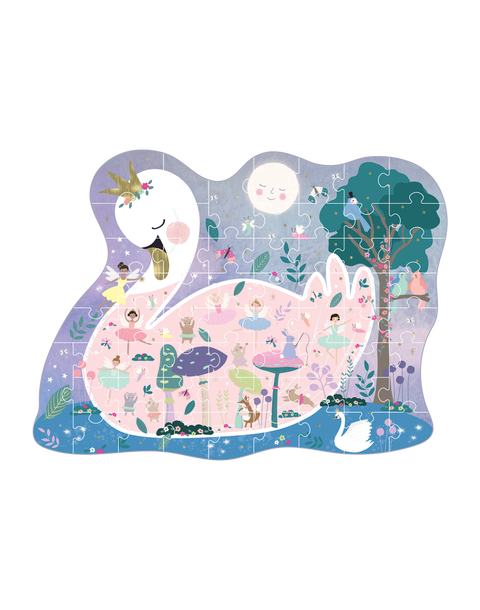 Enchanted 60 Piece Shaped Jigsaw Puzzle
