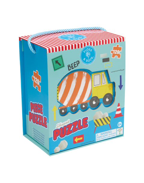 Construction 120 Piece Shaped Jigsaw Puzzle