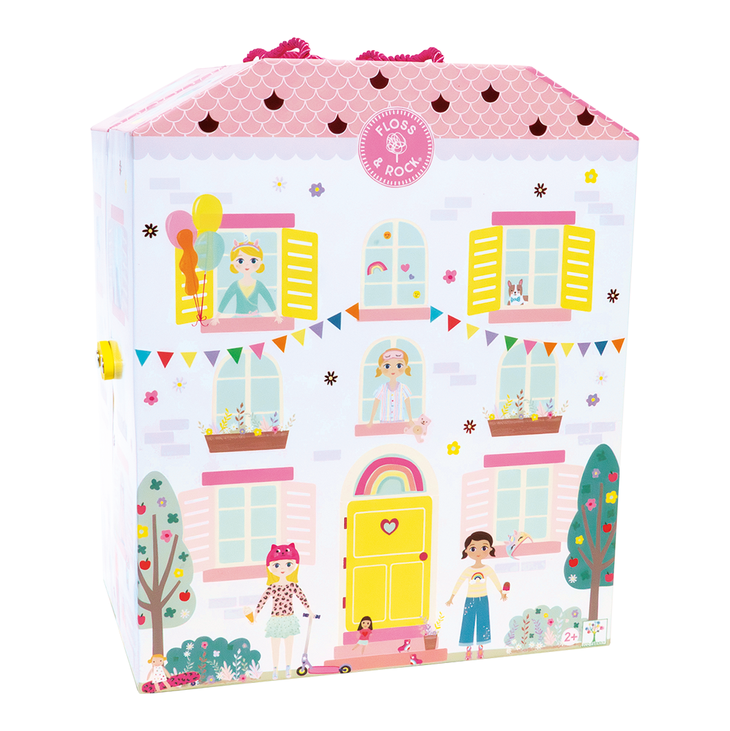 Floss & Rock Best Friends Portable Playhouse Play Set image number 3