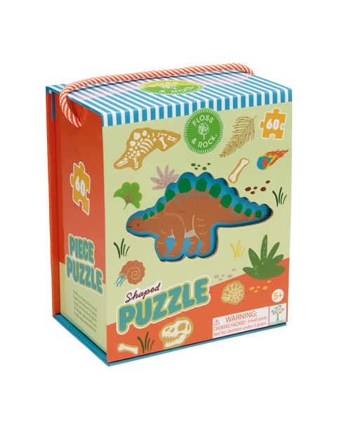 Dinosaur 60 Piece Shaped Jigsaw Puzzle