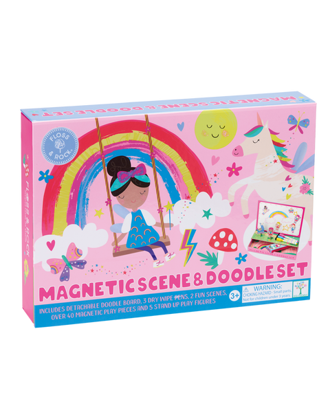 Rainbow Fairy Magnetic Scene & Doodle Set
