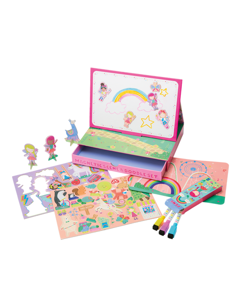 Rainbow Fairy Magnetic Scene & Doodle Set