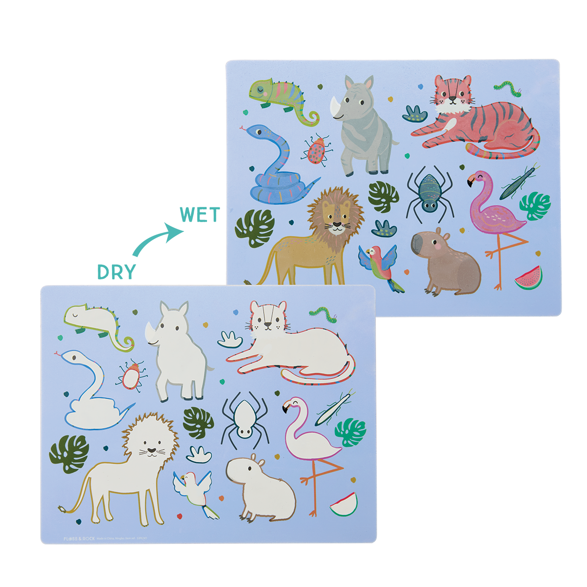 Floss & Rock Jungle Magic Water Placemat image number 2