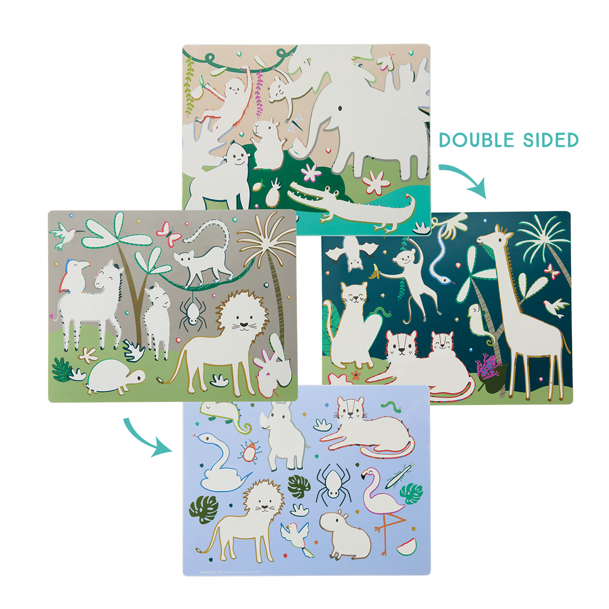 Floss & Rock Jungle Magic Water Placemat image number 3