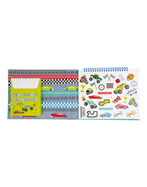 Cars Color Switch Magic Activity Pad