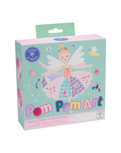 Enchanted Pom Pom Art