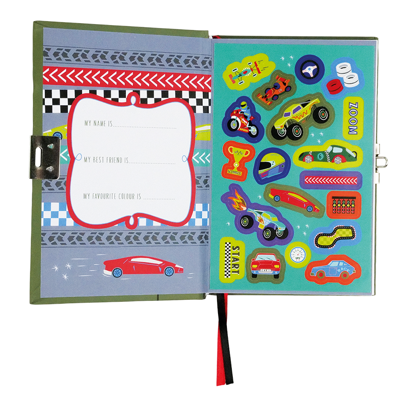 Floss & Rock Cars My Scented Secret Diary image number 2