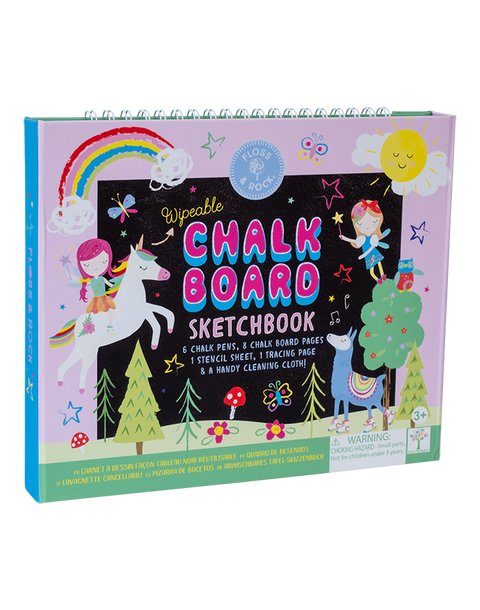 Floss & Rock Rainbow Fairy Chalkboard Sketchbook