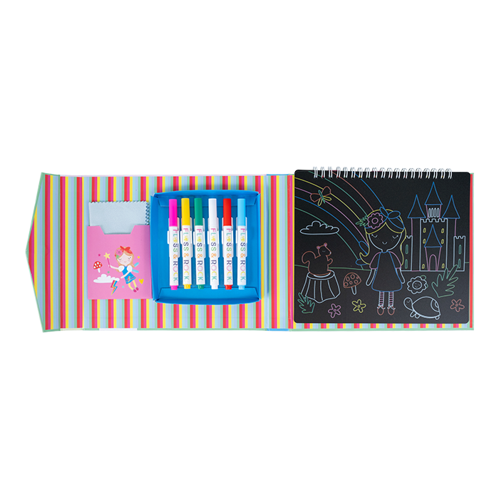 Floss & Rock Rainbow Fairy Chalkboard Sketchbook image number 2