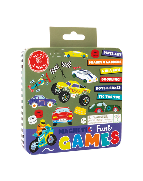 Cars Magnetic Games Tin