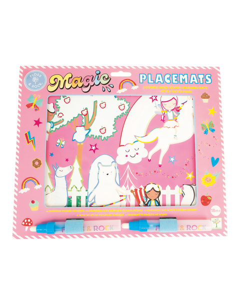Rainbow Fairy Magic Water Placemat