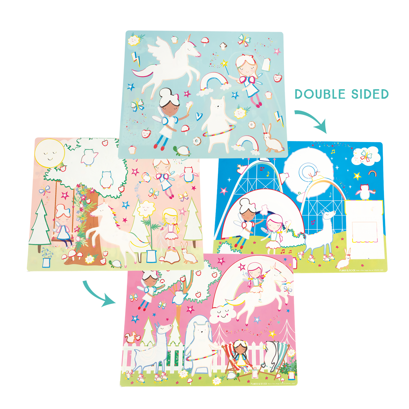 Floss & Rock Rainbow Fairy Magic Water Placemat image number 2