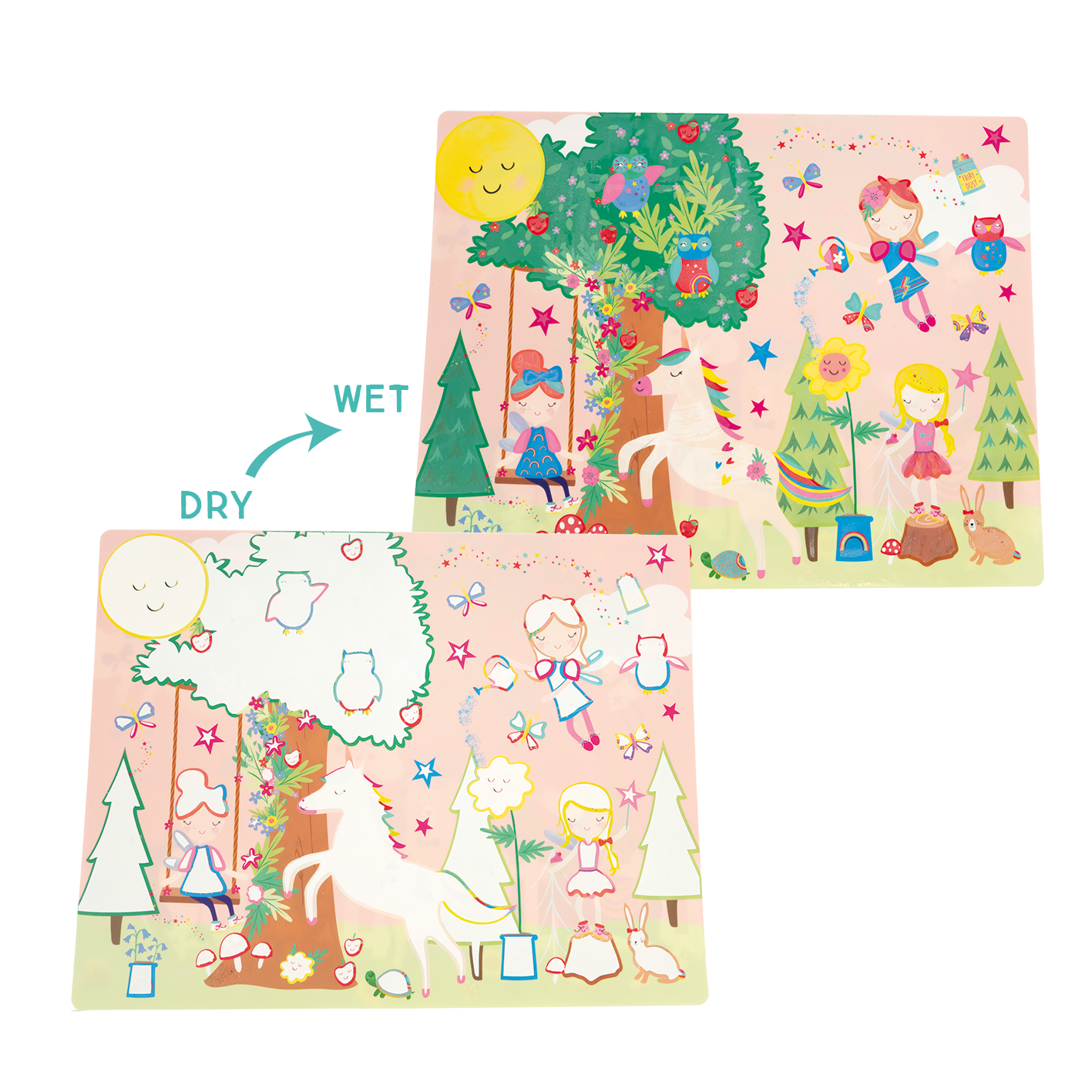 Floss & Rock Rainbow Fairy Magic Water Placemat image number 3