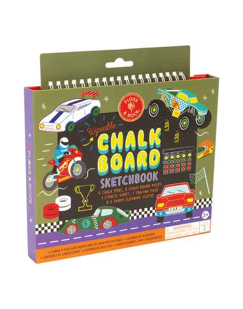 Cars Chalkboard Sketchbook