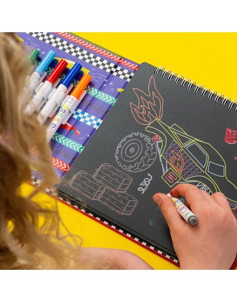 Cars Chalkboard Sketchbook