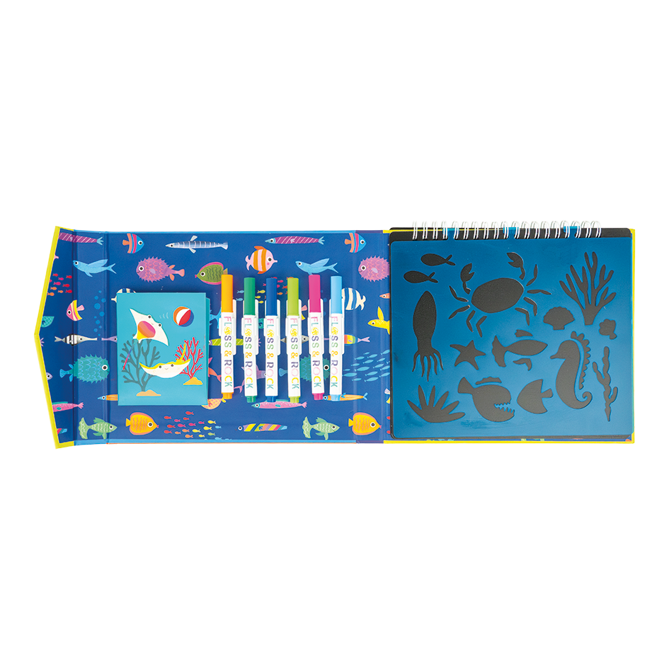 Floss & Rock Ocean Chalkboard Sketchbook image number 3