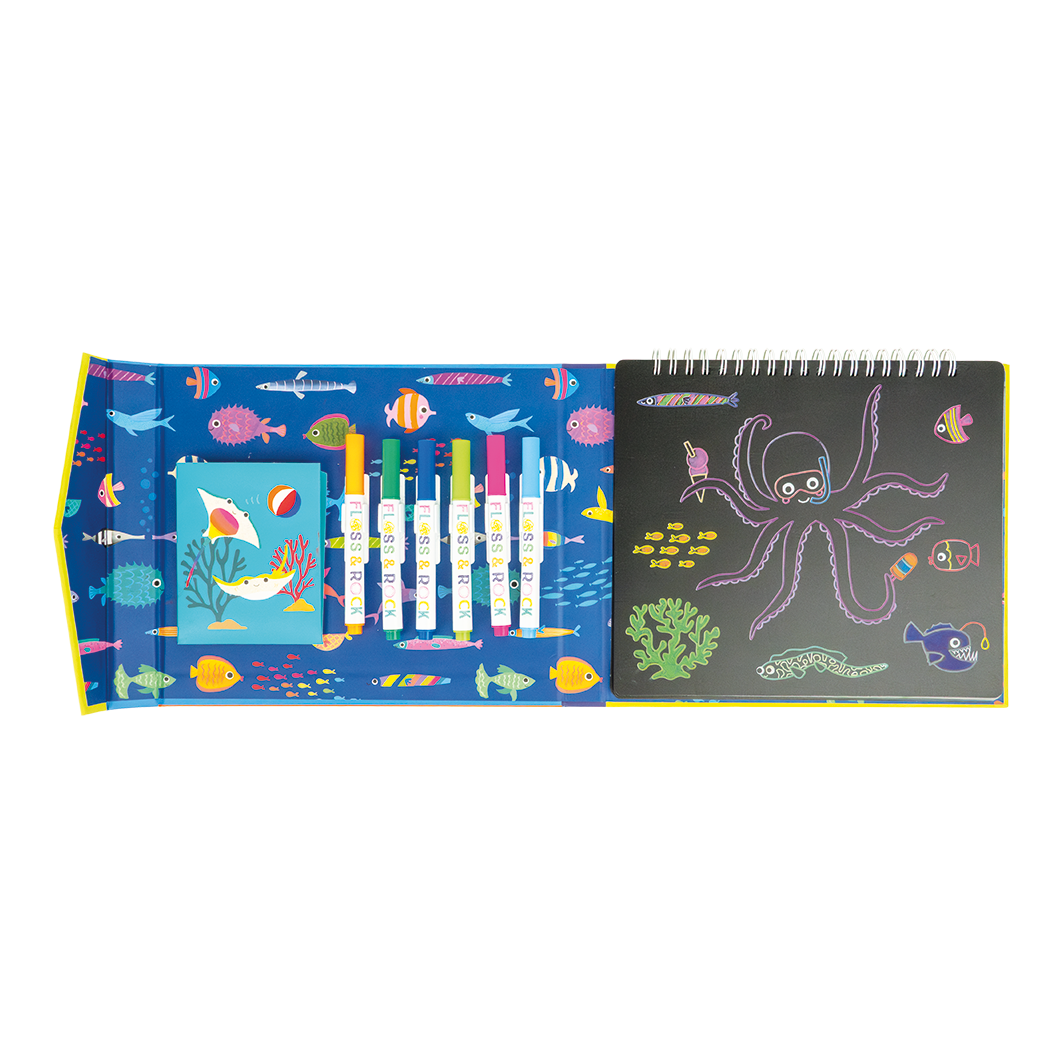 Floss & Rock Ocean Chalkboard Sketchbook image number 4