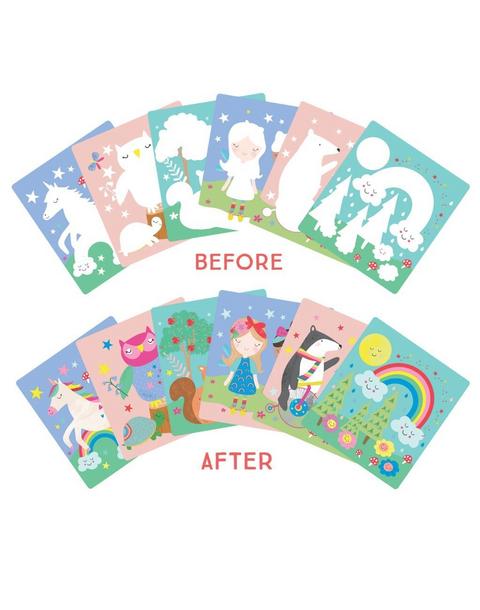 Rainbow Fairy Magic Water Easel Pad with Pen