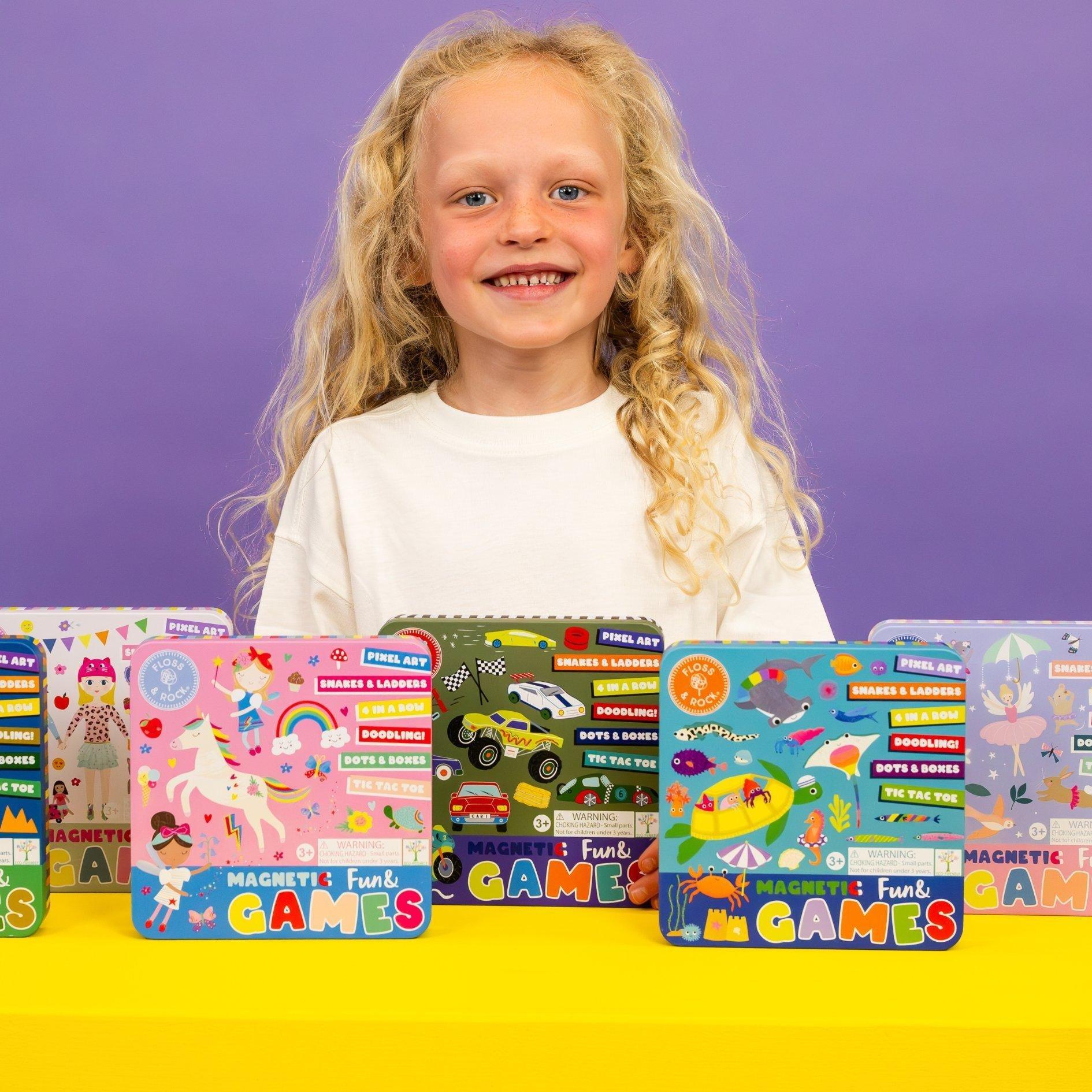 Floss & Rock Enchanted Magnetic Games Tin image number 3
