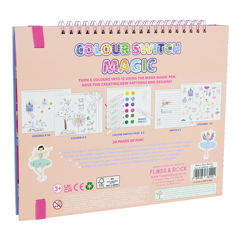 Floss & Rock Enchanted Color Switch Magic Activity Pad image number 3