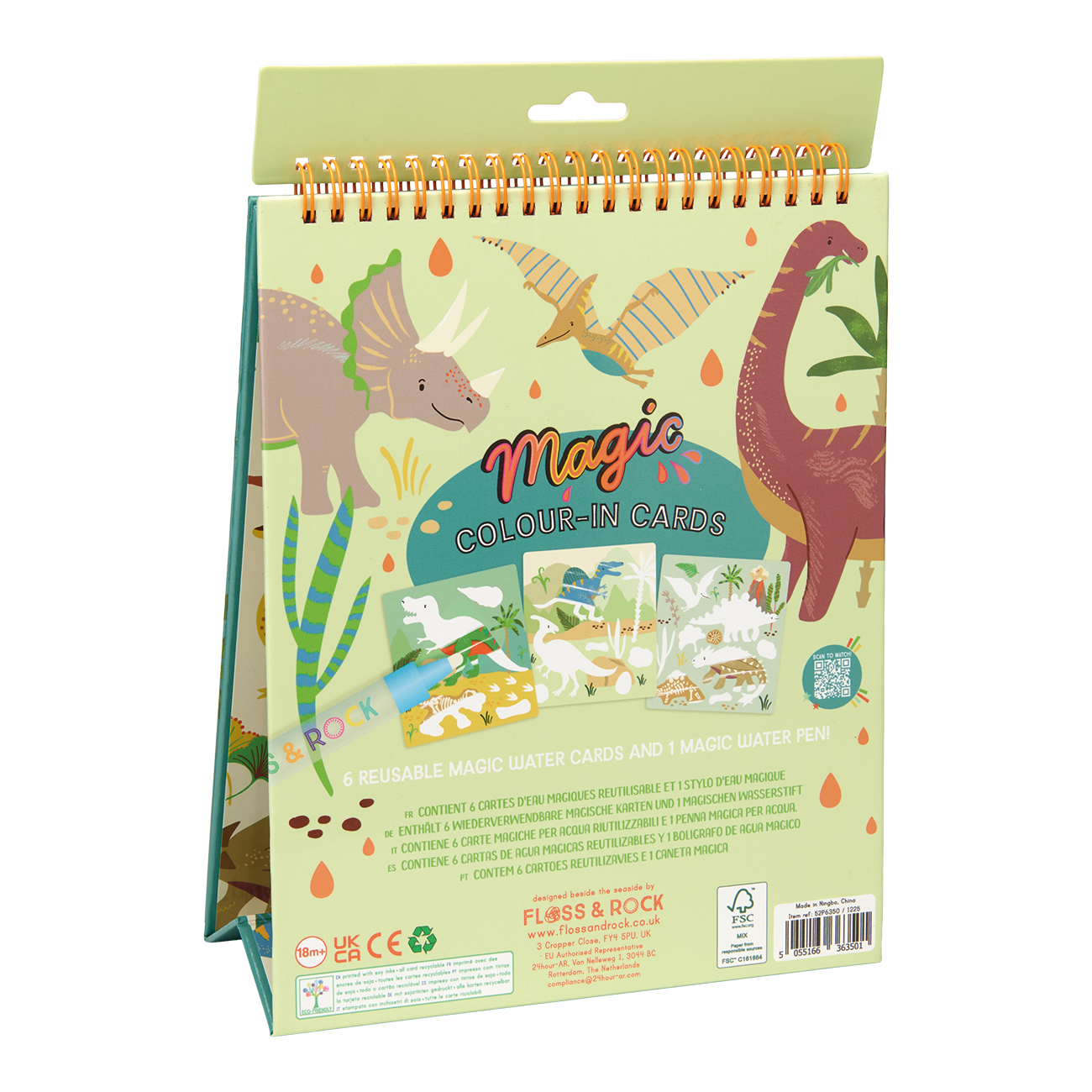 Dinosaur Magic Water Easel Pad with Pen image number 3