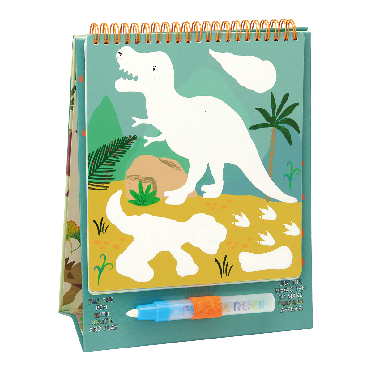 Dinosaur Magic Water Easel Pad with Pen image number 1
